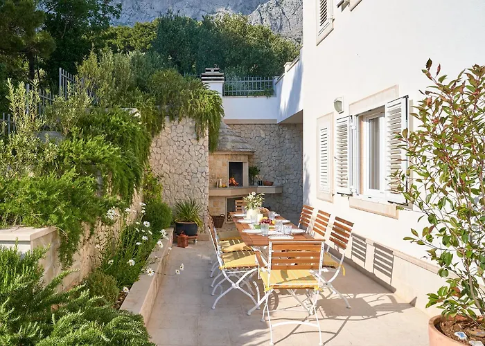 With Two Separate Four-bed Apartments, Private Pool, Grill And Garage *