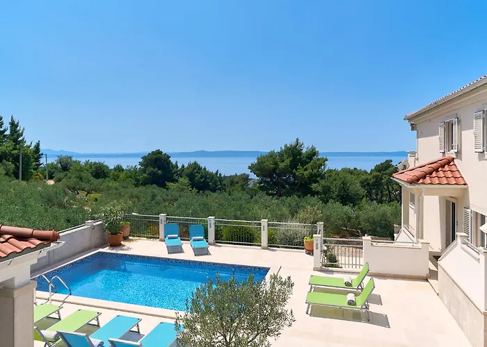 With Two Separate Four-bed Apartments, Private Pool, Grill And Garage *