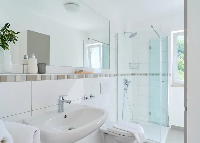 With Two Separate Four-bed Apartments, Private Pool, Grill And Garage