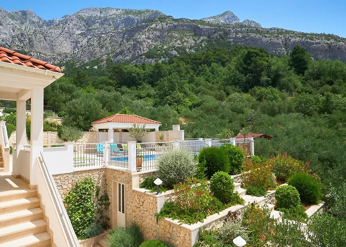 With Two Separate Four-bed Apartments, Private Pool, Grill And Garage *